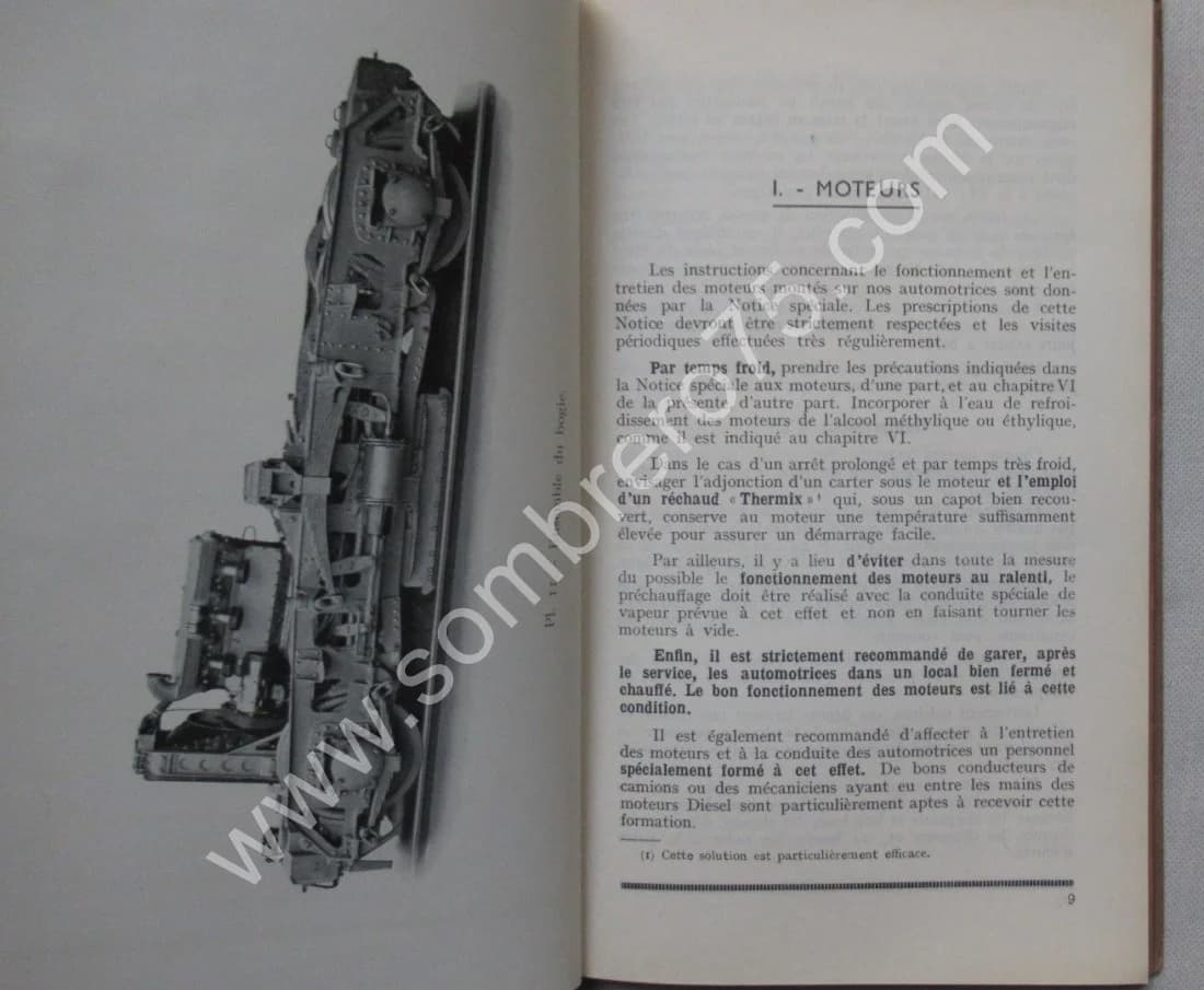 Automotrices de Dietrich Types 300 et 320 CV. Fonctionnement entretien.  - Image 3