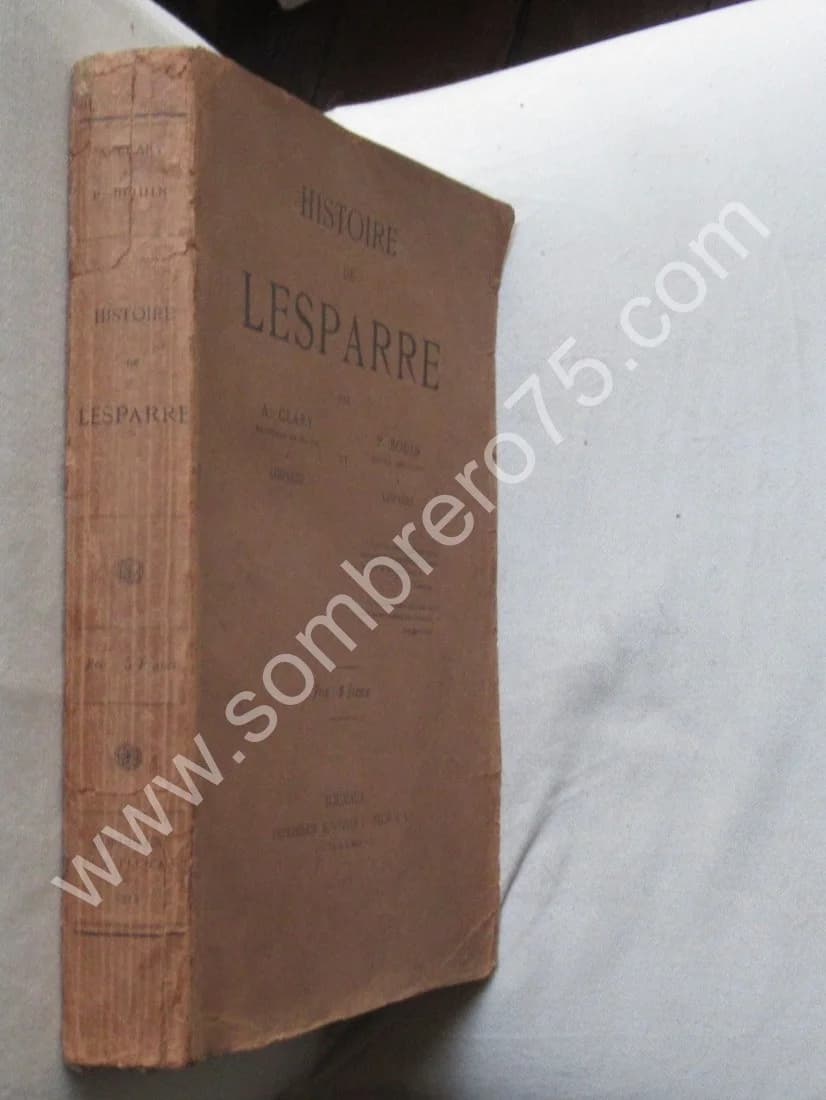 Histoire de Lesparre. A CLARY et P. BODIN. 1912 - Image 2