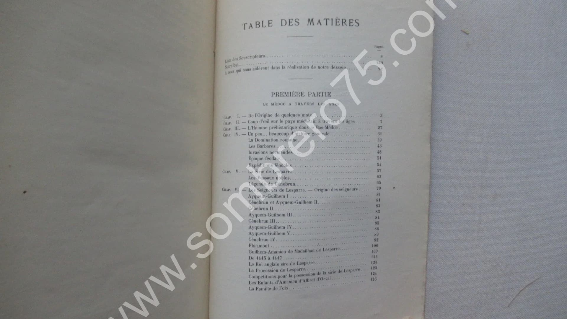 Histoire de Lesparre. A CLARY et P. BODIN. 1912 - Image 12