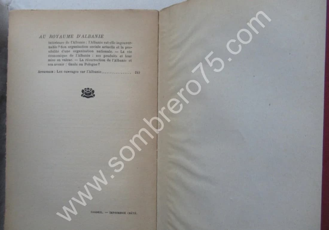 Au Jeune Royaume d'Albanie. Gabriel LOUIS JARAY. 1914 - Image 7