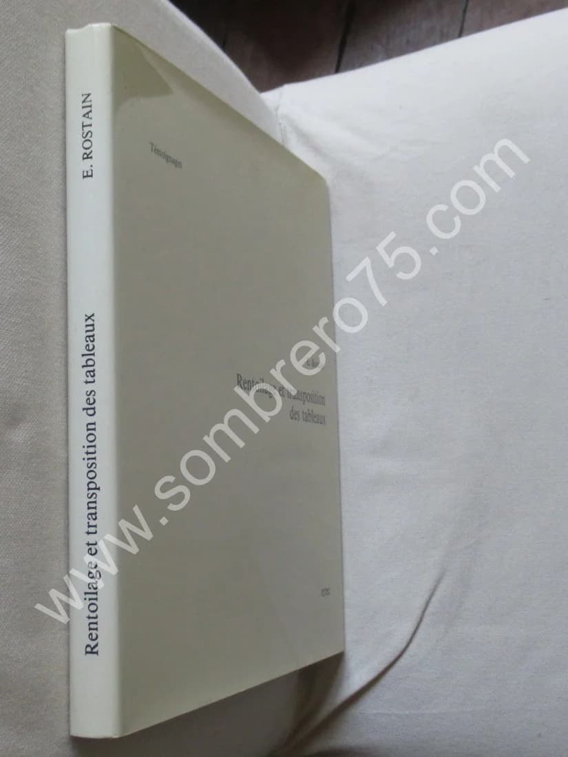 Rentoilage et Transposition des Tableaux.. 1981 - Image 2
