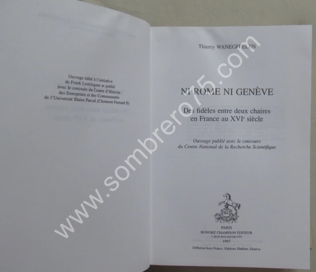 Ni Rome ni Genève : Des Fidèles entre deux Chaires en France au XVIe siècle - Image 3
