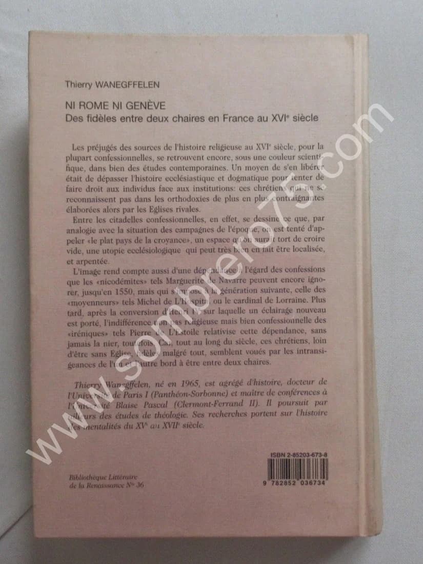 Ni Rome ni Genève : Des Fidèles entre deux Chaires en France au XVIe siècle - Image 6