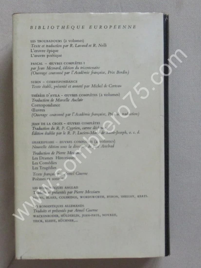 Jean Joseph SURIN Correspondance. 1966 - Image 6