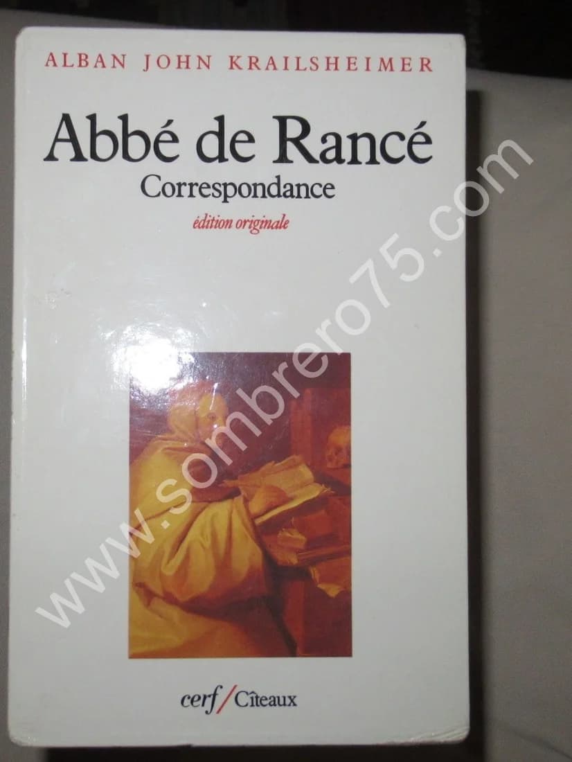 Abbé de Rancé Correspondance 4 Tomes. A. J. KRAILSHEIMER - Image 2