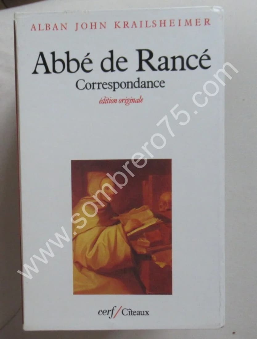 Abbé de Rancé Correspondance 4 Tomes. A. J. KRAILSHEIMER - Image 4