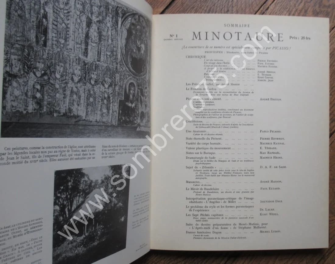 Revue Minotaure. - Réédition en Fac-Similé 1933 - Image 15