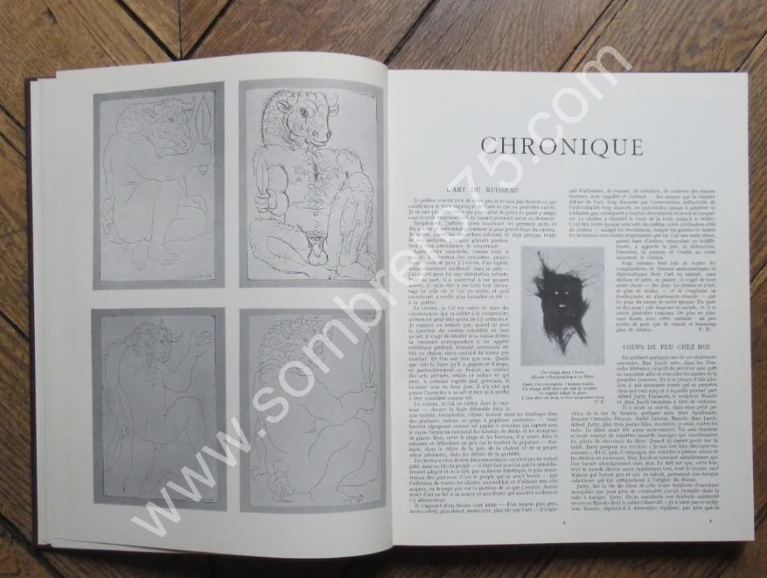 Revue Minotaure. - Réédition en Fac-Similé 1933 - Image 5