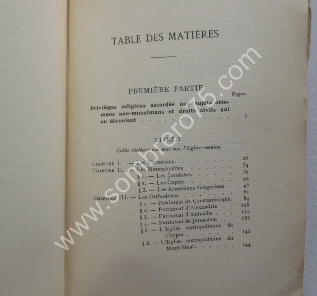 De la Situation Légale des Sujets Ottomans non Musulmans. Van den Steen de Jehay - Image 6