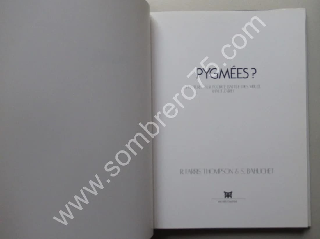 Pygmées? Farris Thompson & Bahuchet. Musée - Image 4