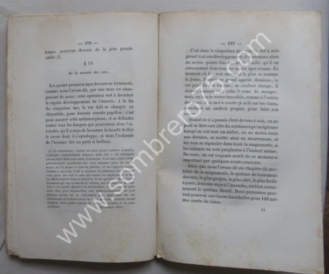 Conseils aux Nouveaux Educateurs de Vers à Soie. De Boullenois - Image 4