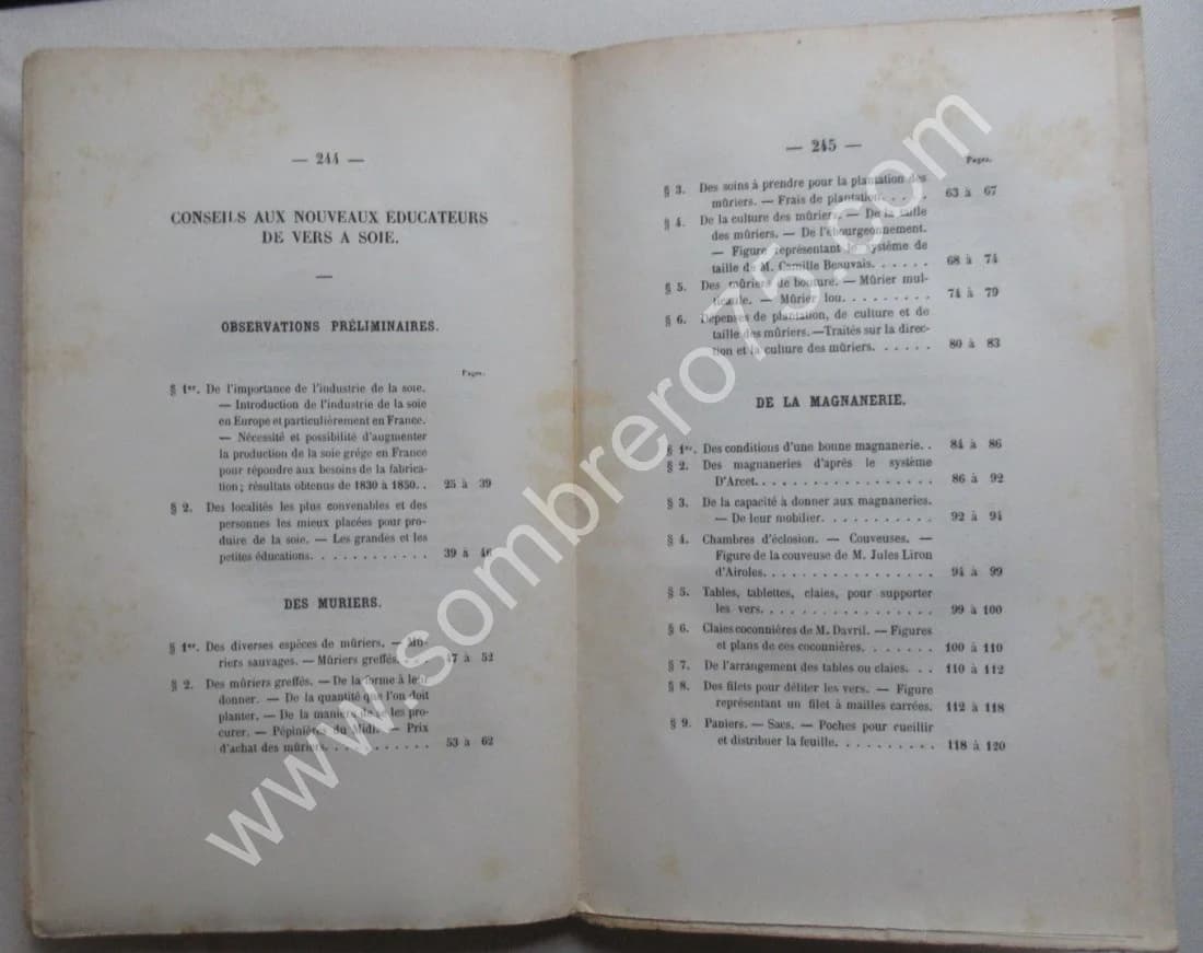 Conseils aux Nouveaux Educateurs de Vers à Soie. De Boullenois - Image 9