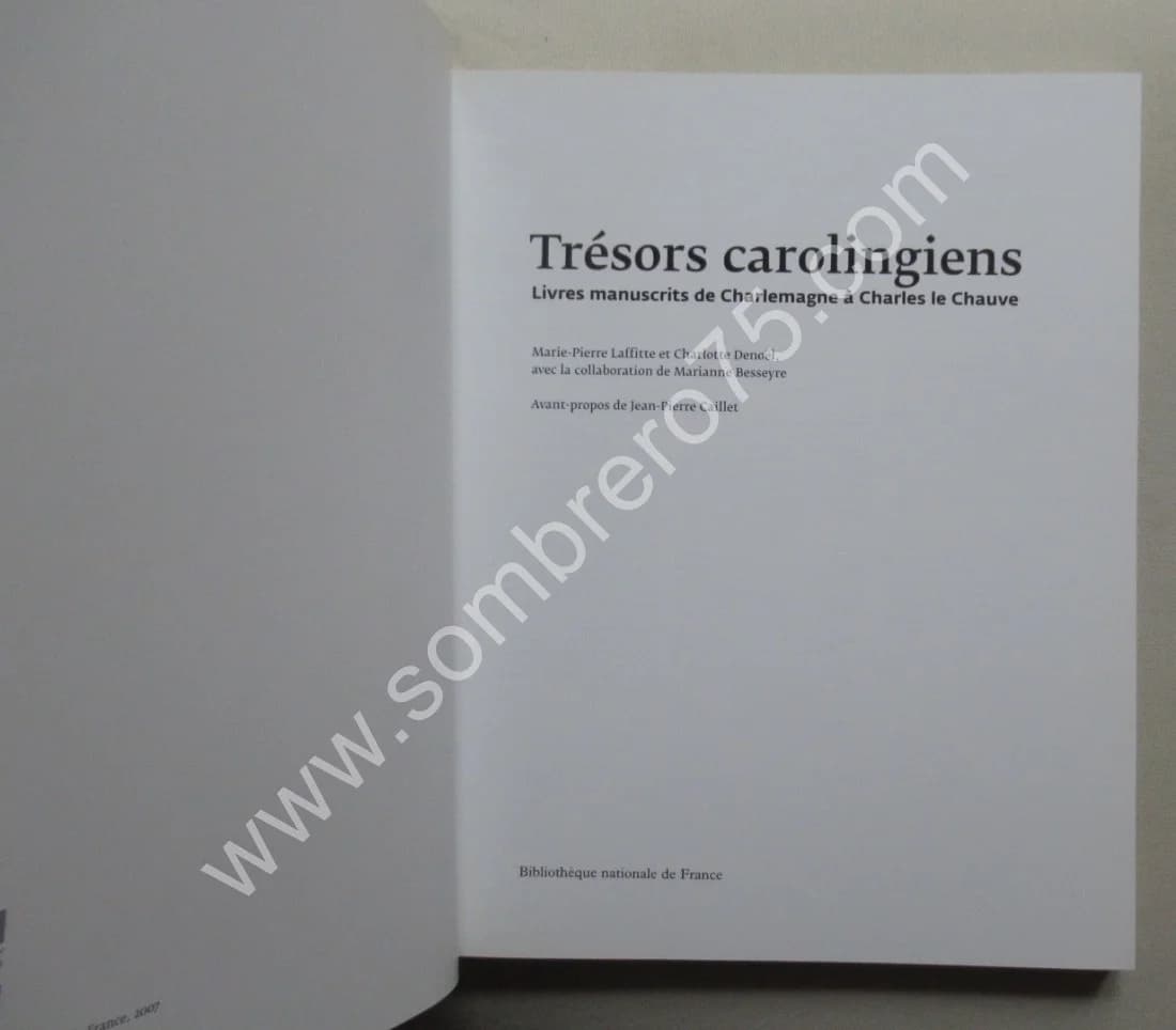 Trésors Carolingiens. Livres manuscrits de Charlemagne à Charles le Chauve - Image 3