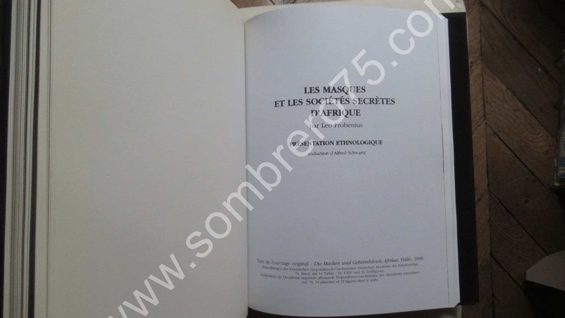 Masques. Leo Frobenius. Musée. 1995 - Image 8