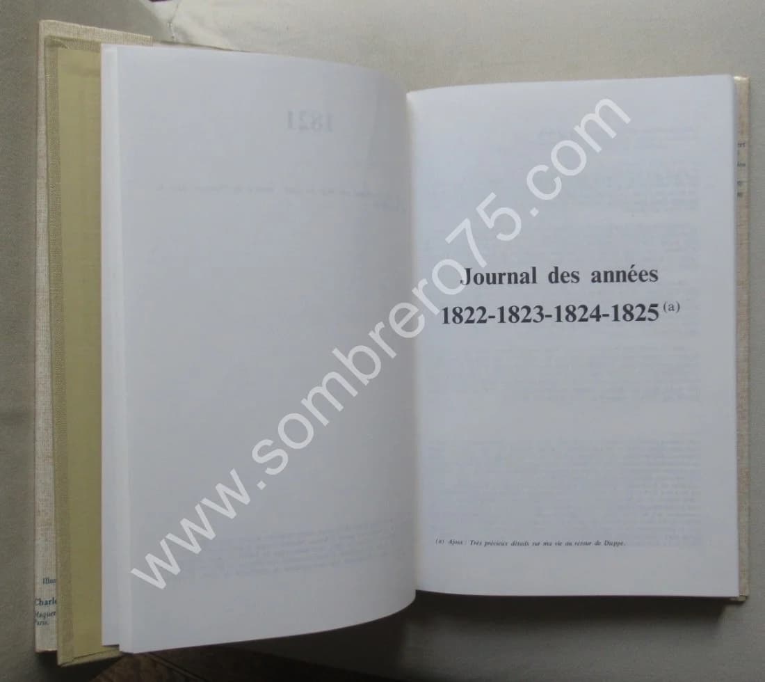 Charles de Montalembert. Journal Intime Inédit. Tome 1: 1822-1829 - Image 5