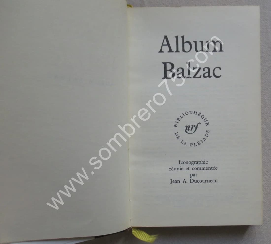 Album Balzac -. 1er Album - Image 2