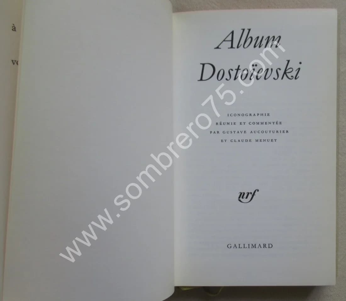 Album Dostoïevski -. 14e Album - Image 4