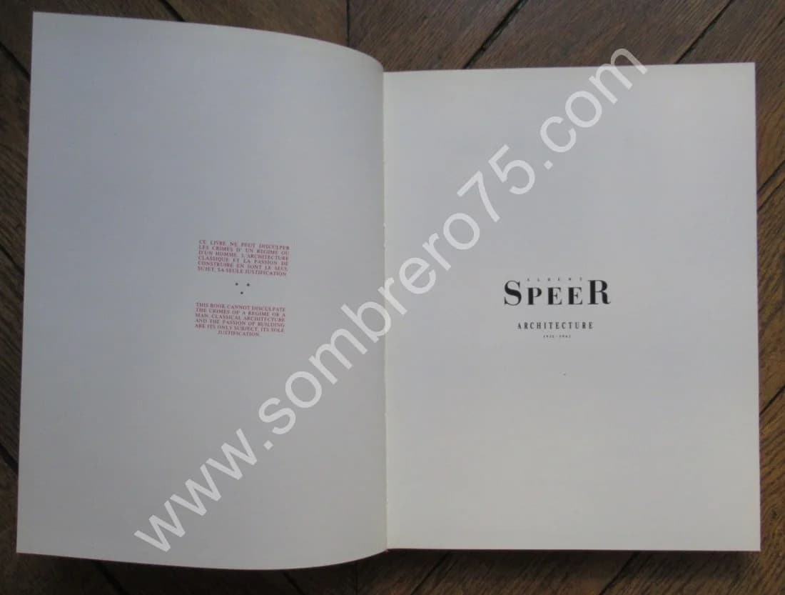 Albert SPEER - Architecture 1932-1942 - Image 3