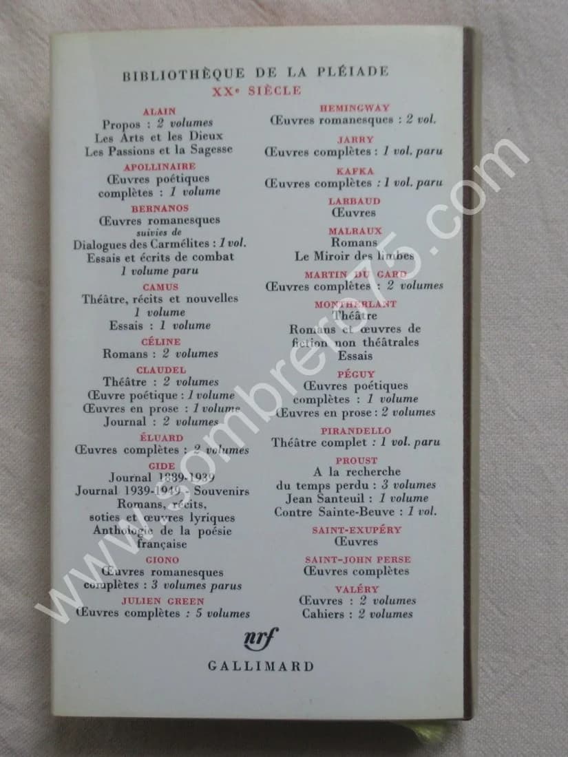 Album Céline -. 17e Album. La Pléiade - Image 5