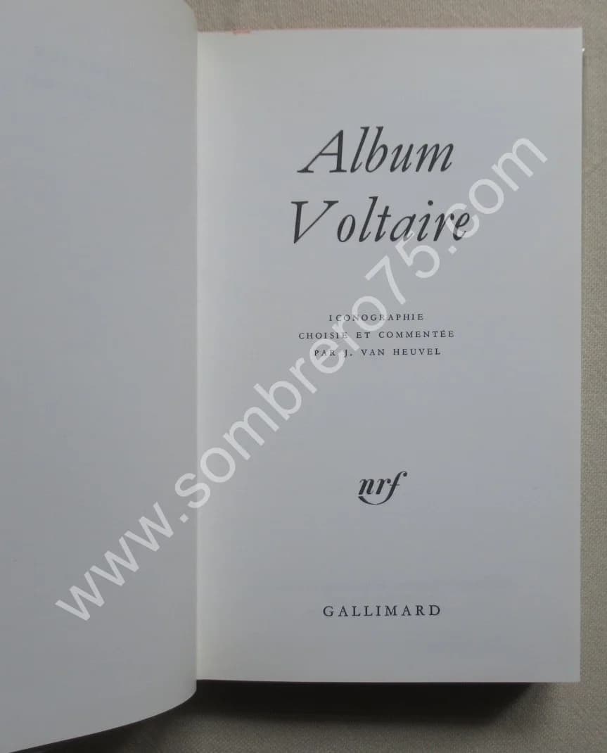 Album Voltaire -. 22e Album. Pléiade - Image 4