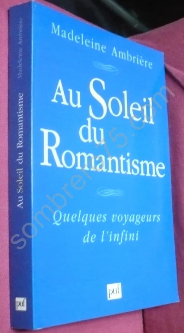 Au Soleil du Romantisme : Quelques Voyageurs de l'Infini
