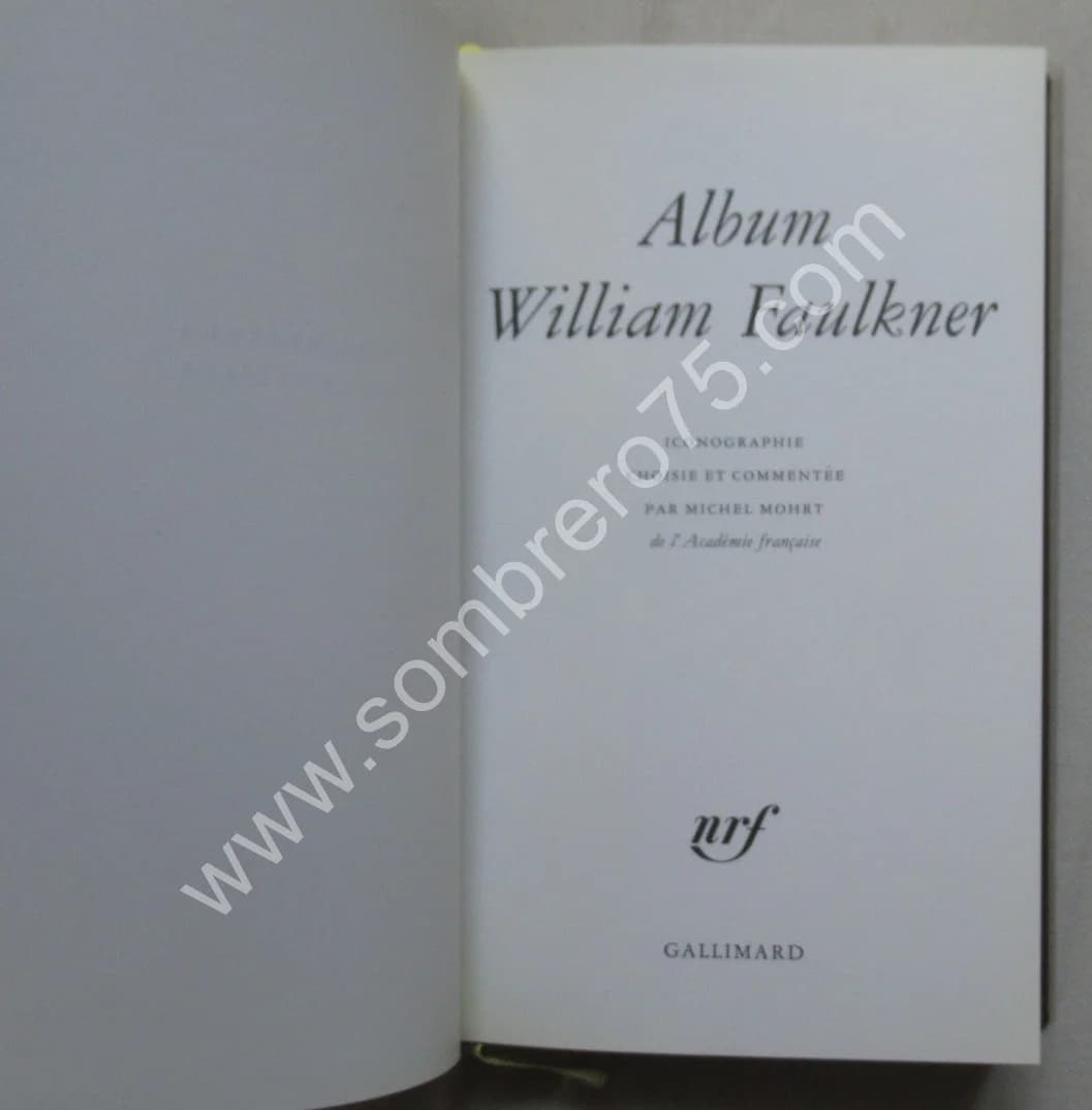 Album Faulkner -. 34e - Image 4