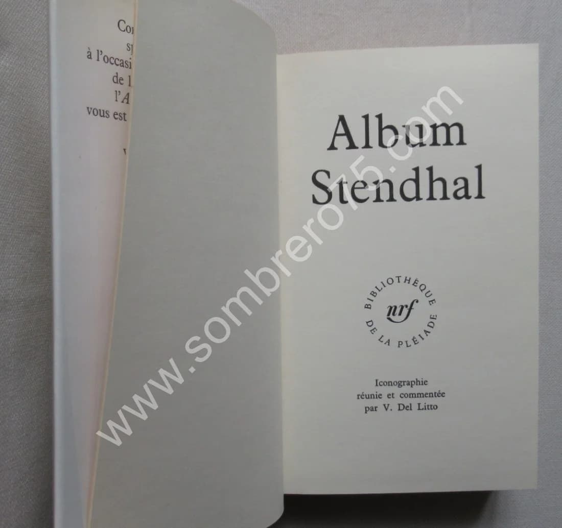 Album Stendhal - La Pléiade   5e Album - Image 4