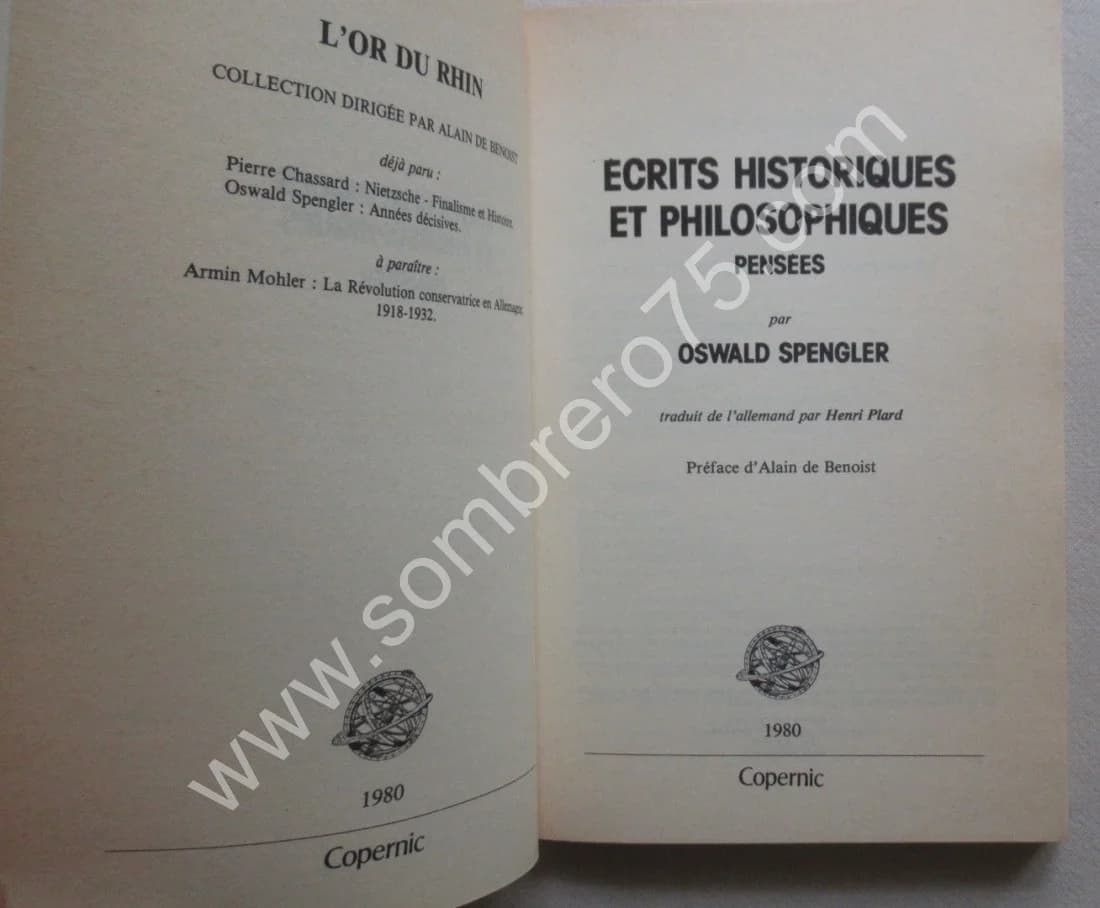 Ecrits Historiques et Philosophiques. Pensées - Image 3