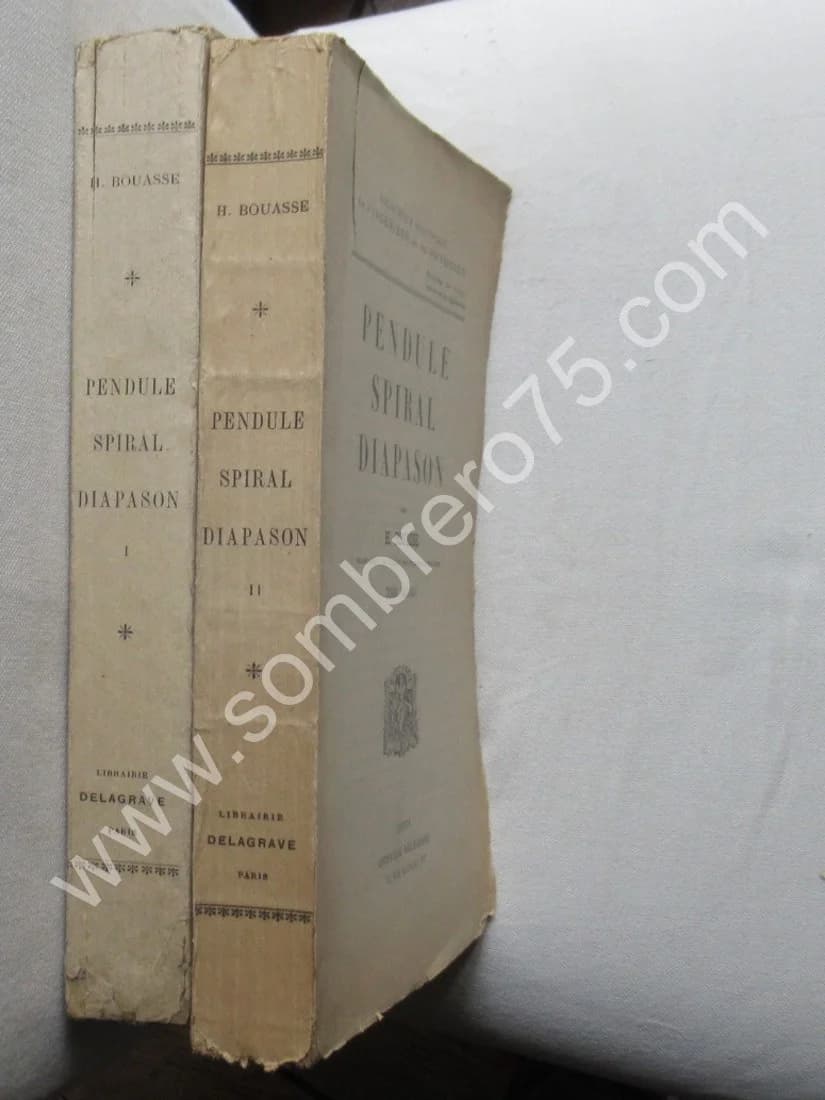 Pendule Spiral Diapason - - 2 Tomes - Image 2