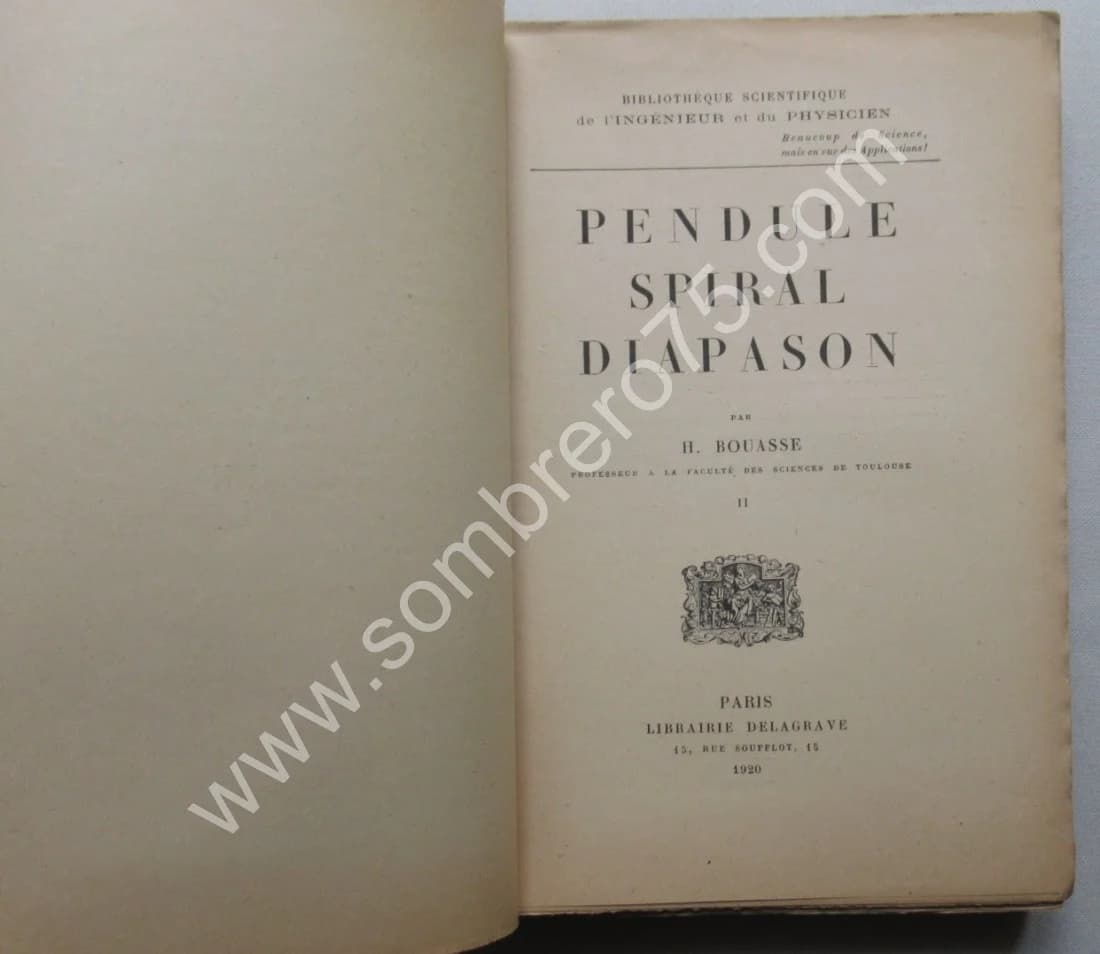 Pendule Spiral Diapason - - 2 Tomes - Image 5