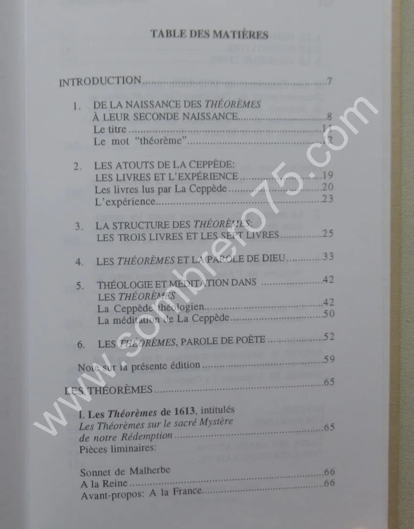 Les Théorèmes sur le Sacré Mystère de Notre Rédemption. De La Ceppède - Image 4