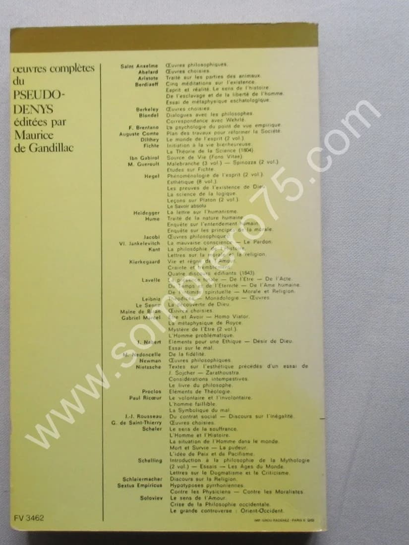 Œuvres Complètes du Pseudo-Denys l'Aéropagite. Trad. M de GANDILLAC - Image 4