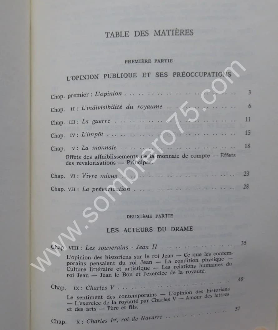 Société Politique, Noblesse et Couronne sous Jean Le Bon et Charles V. R CAZELLES - Image 5