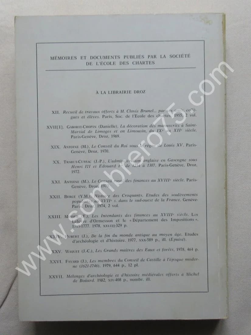 Société Politique, Noblesse et Couronne sous Jean Le Bon et Charles V. R CAZELLES - Image 8