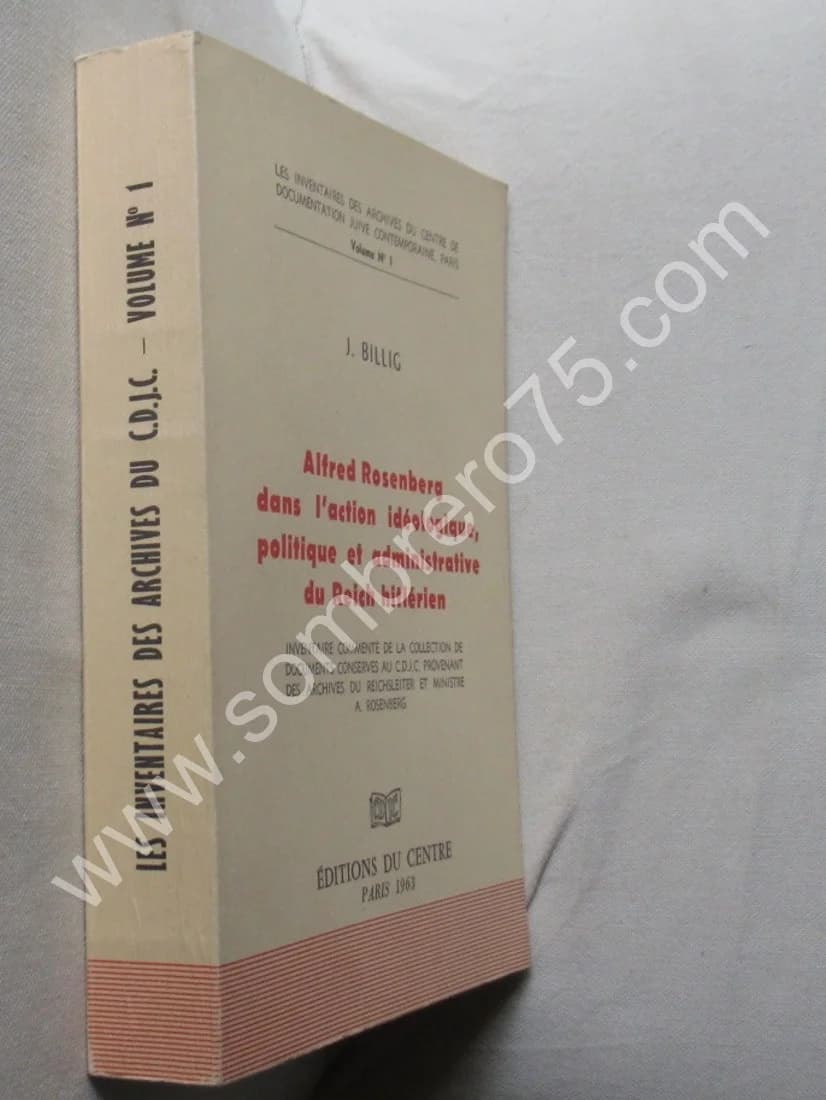Alfred Rosenberg dans l'Action Idéologique, Politique et Administrative du Reich Hitlérien - Image 2