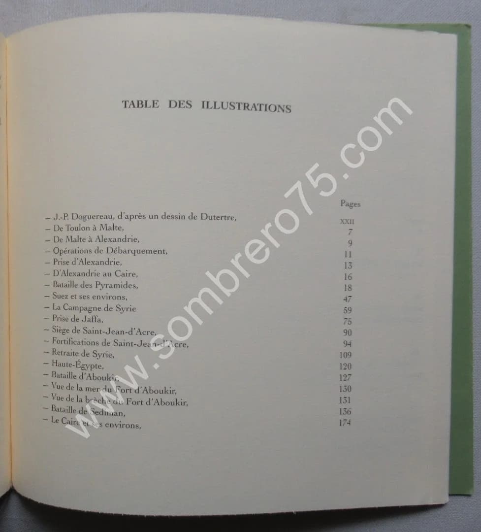 Journal de l'Expédition d'Egypte. Général Doguereau. 1997 - Image 6
