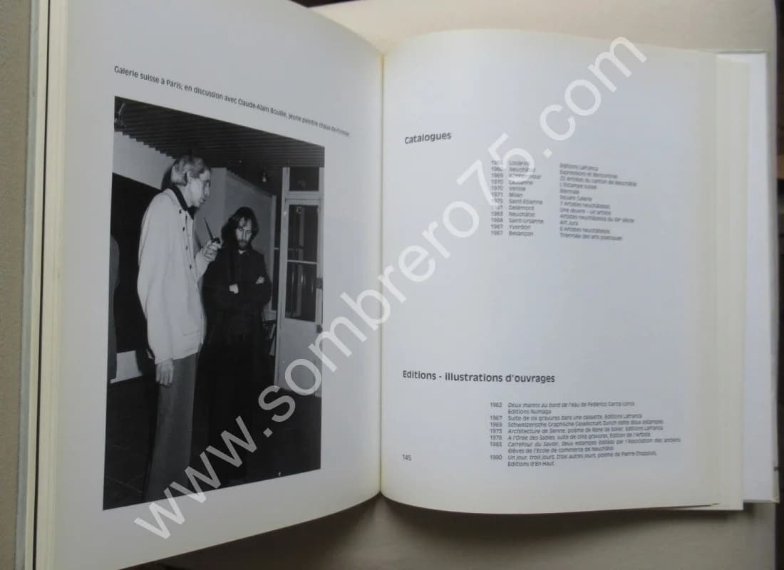 Jean Edouard Augsburger - Graveur. 1991 Collection Grafika - Image 7