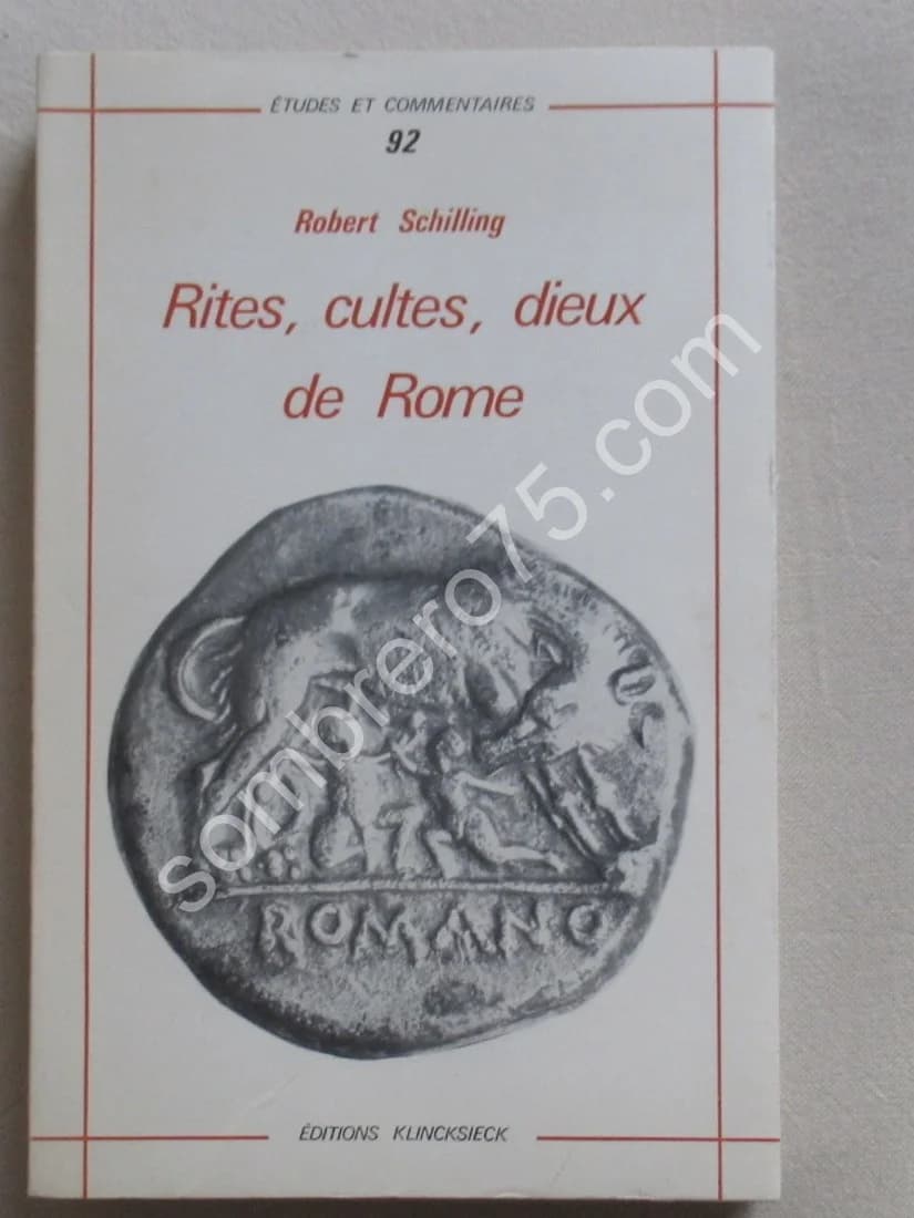 Rites, Cultes et Dieux de Rome