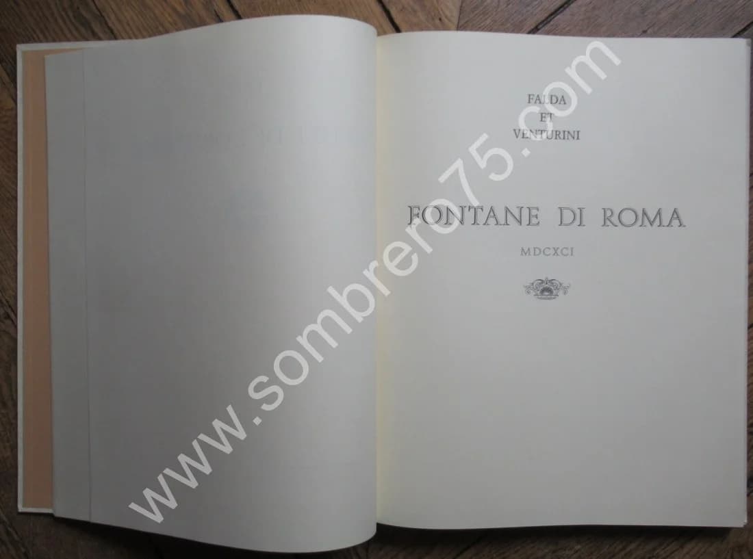 Fontaines Merveilleuses - Fontana di Roma. 1991. M de l'Ormeraie - Image 3