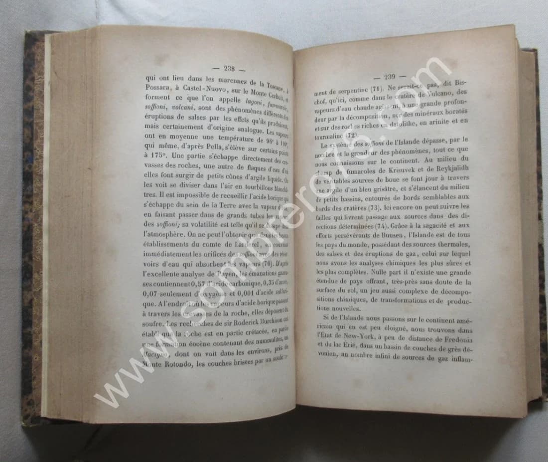 Cosmos - Essai d'une Description Physique du Monde. 4 Tomes. Alex. HUMBOLDT - Image 15