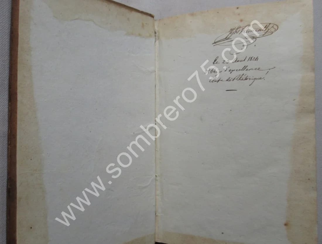 Etudes de la Langue Française sur la Racine.. 1818 - Image 5