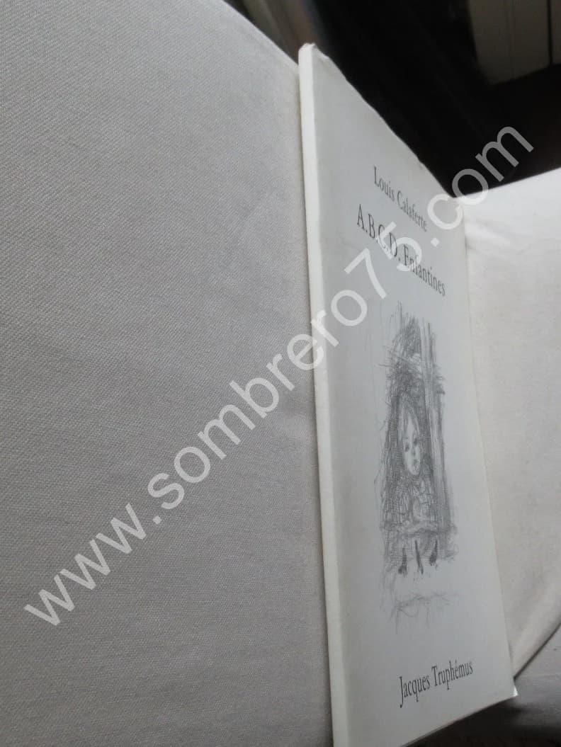 A. B. C. D. Enfantines 14 poèmes de Louis Calaferte. Ill Truphémus - Image 2