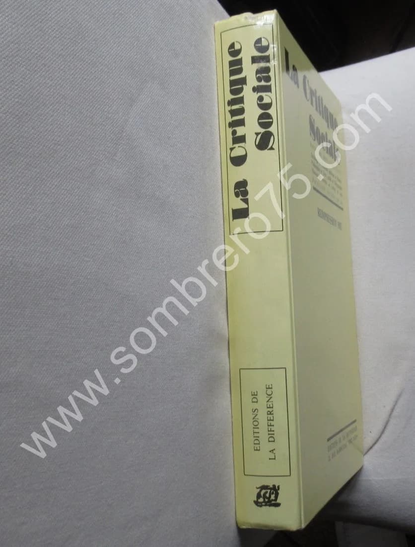 La Critique Sociale. Revue des idées et des livres. 1931-1934. Réimpression 1983 - Image 2