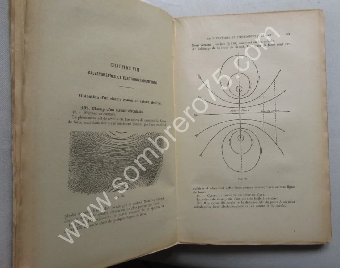 Cours de Magnétisme et d'Electricité- 3 Tomes - Image 5