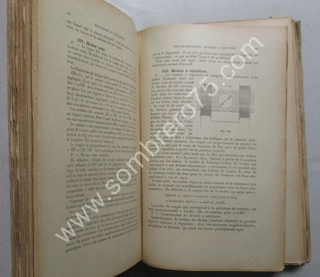 Cours de Magnétisme et d'Electricité- 3 Tomes - Image 9