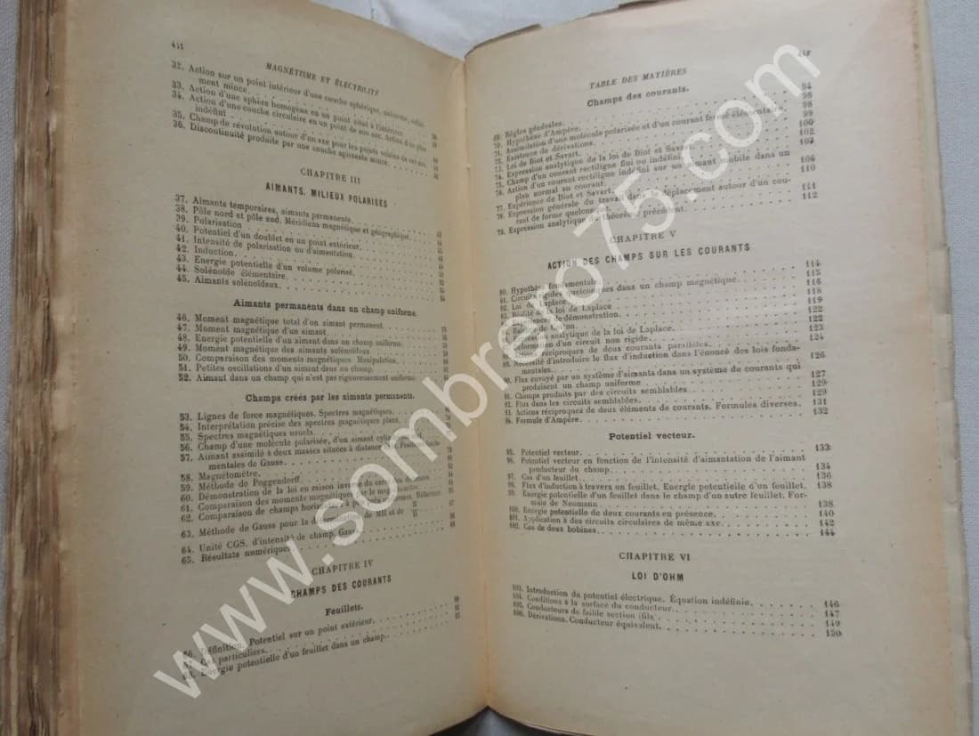 Cours de Magnétisme et d'Electricité- 3 Tomes - Image 10