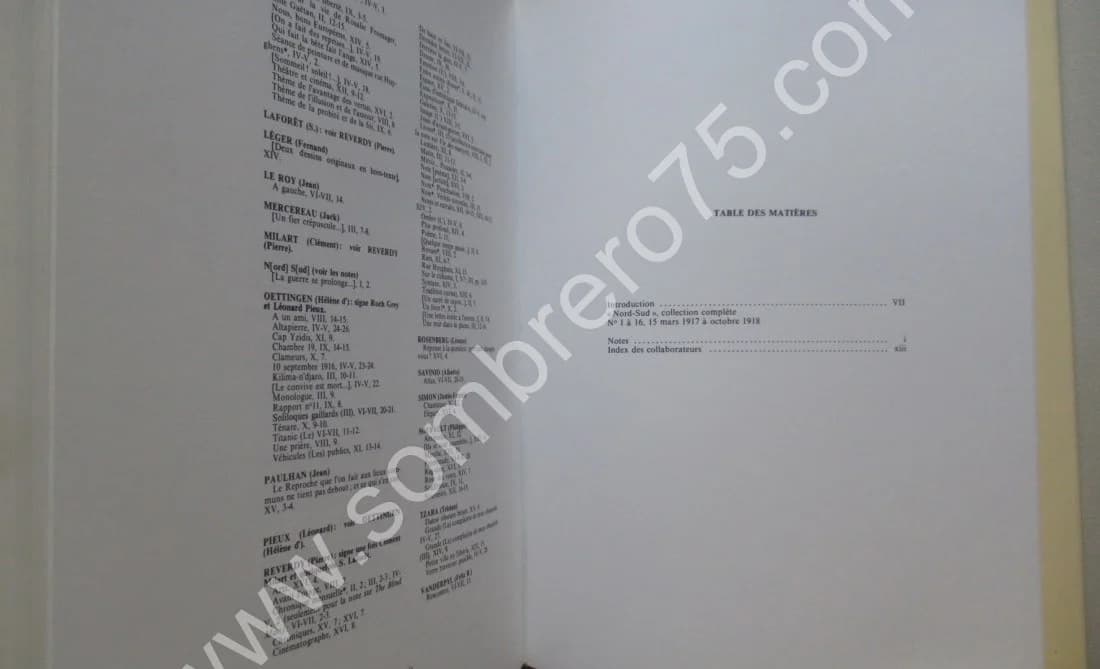 Nord Sud Revue Littéraire 1917-1918 - Image 8