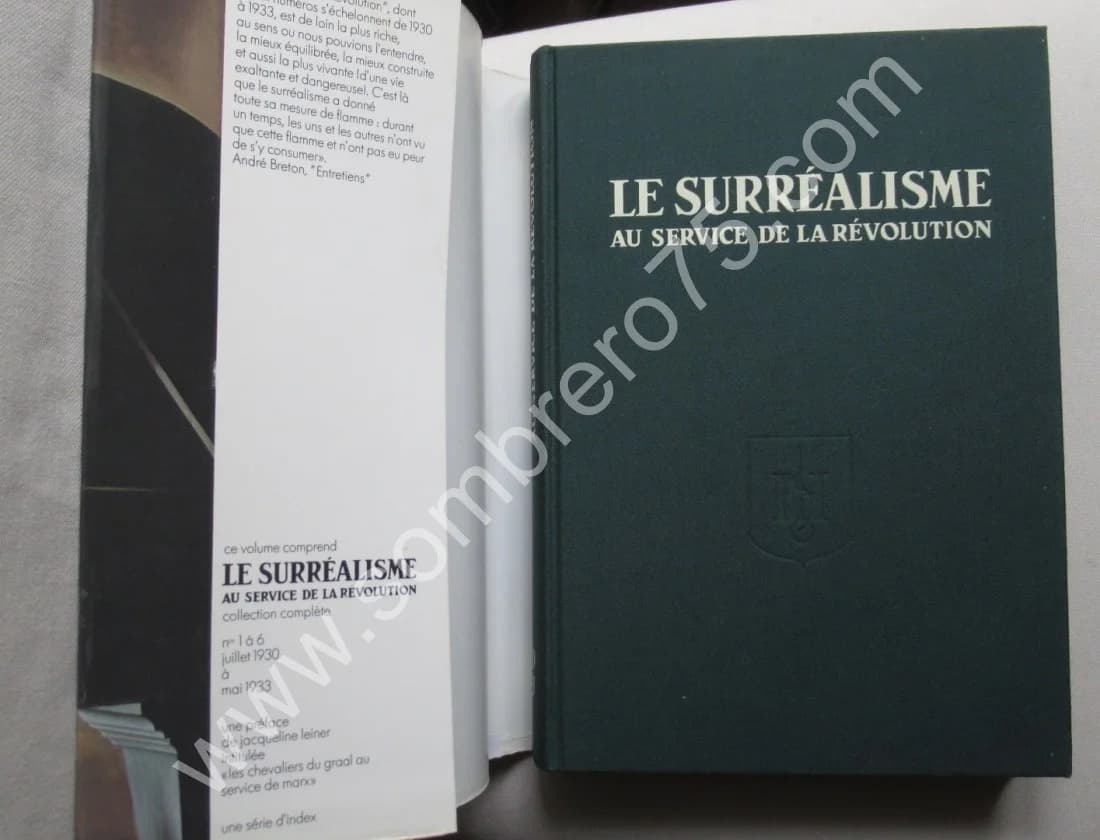 Le Surréalisme au Service de la Révolution.. 1976 - Image 4