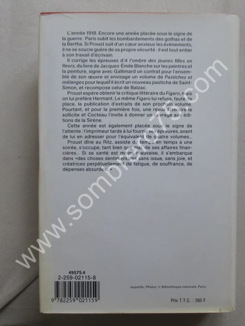 Correspondance de 1918. Tome 17. Texte Établi Présenté et Annoté par Philip Kolb - Image 6