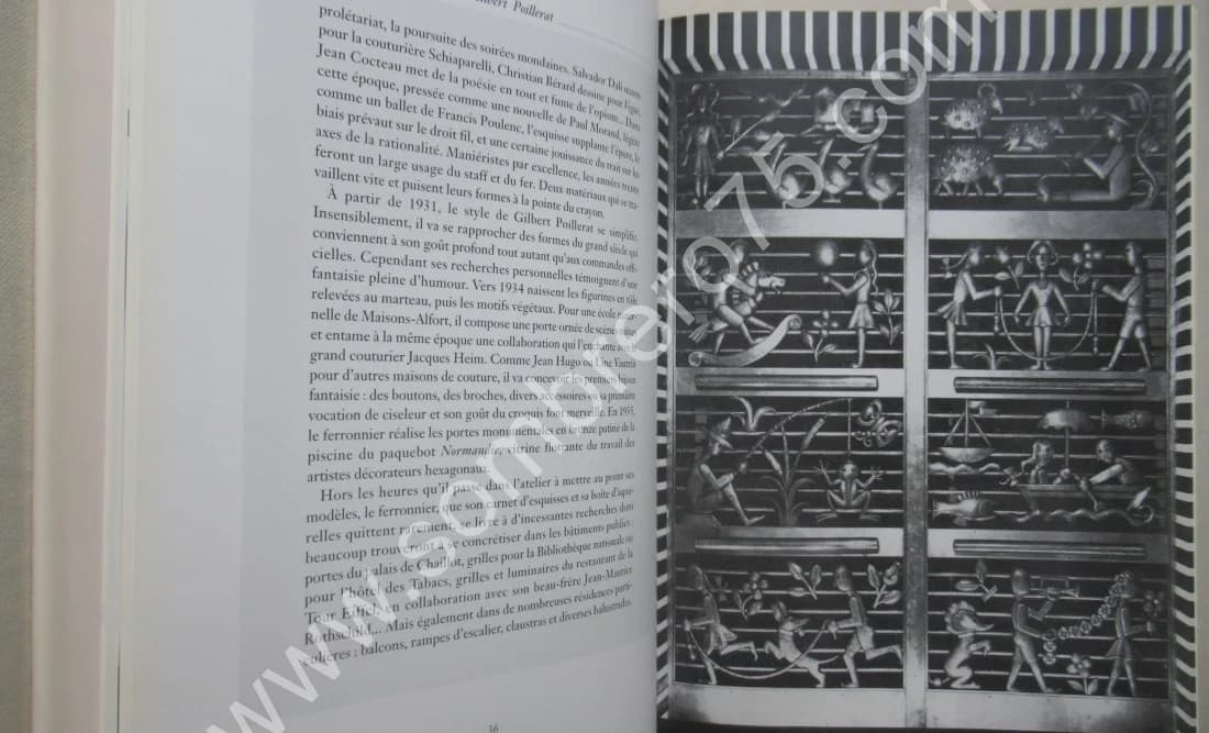 Gilbert POILLERAT Maitre Ferronnier. Fr. BAUDOT. K LAGERFELD - Image 11